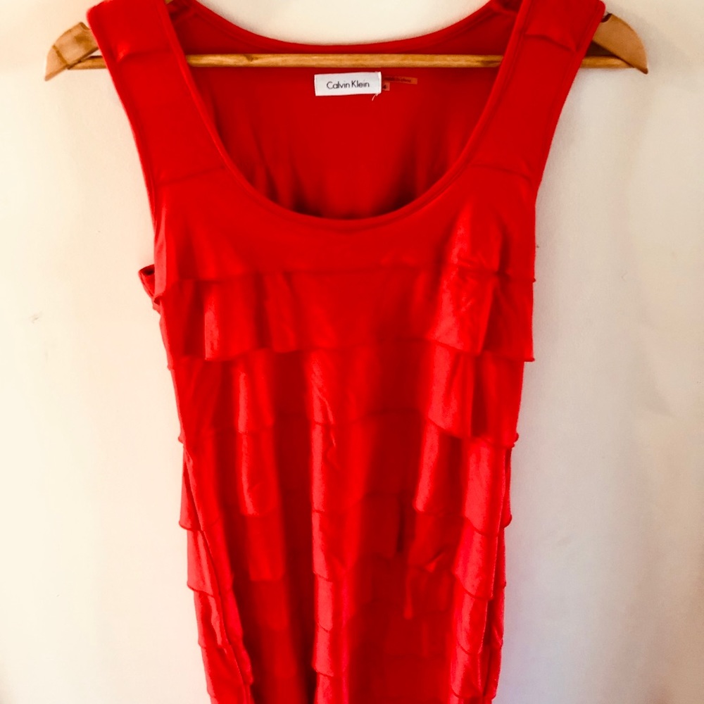 Calvin Klein Flamenco style sundress